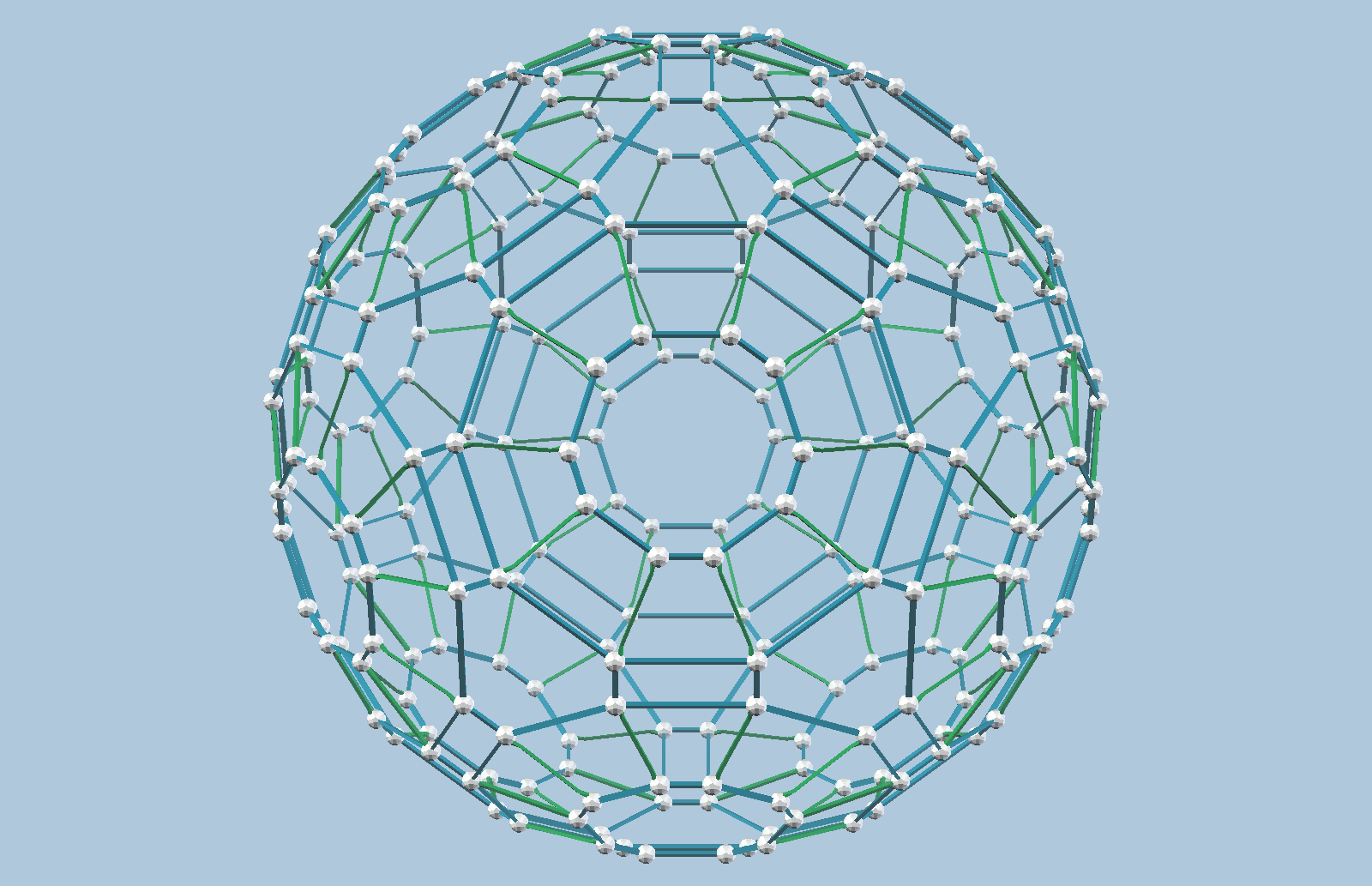 240 balls (variant a) 420 struts